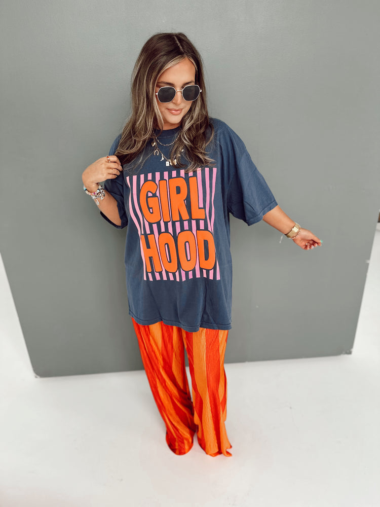 GIRLHOOD Graphic Tee (FULL LENGTH)