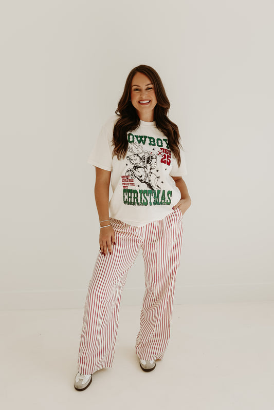 Cowboy Christmas T Shirt