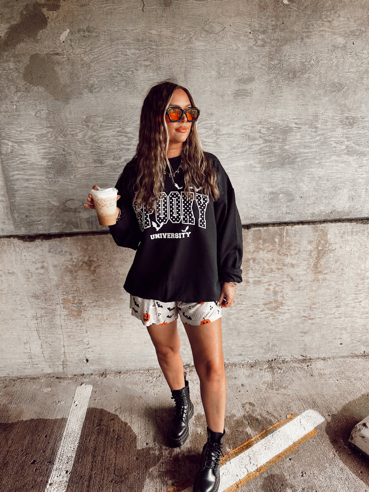 Spooky University Sweatshirt (Black)