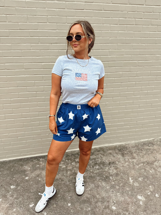 American Flag BABY TEE