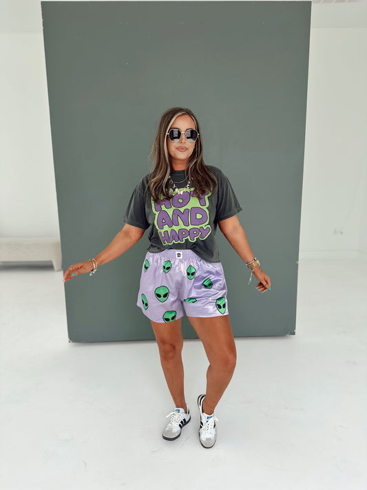 Alien Silky Boxer Shorts