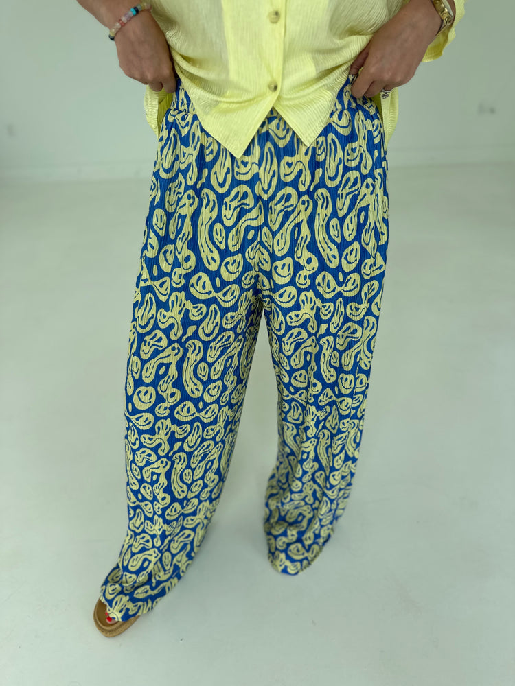 Trippy Smiley Flowy PANTS