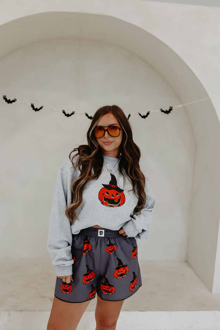 Pumpkin Witch Sweatshirt