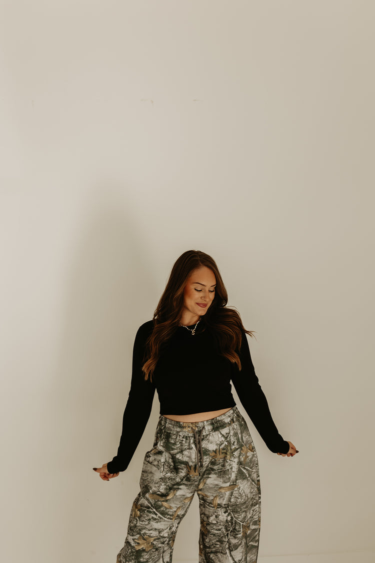 BLACK Silky Soft Baby tee