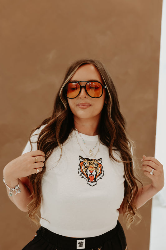 Tiger Face Baby Tee