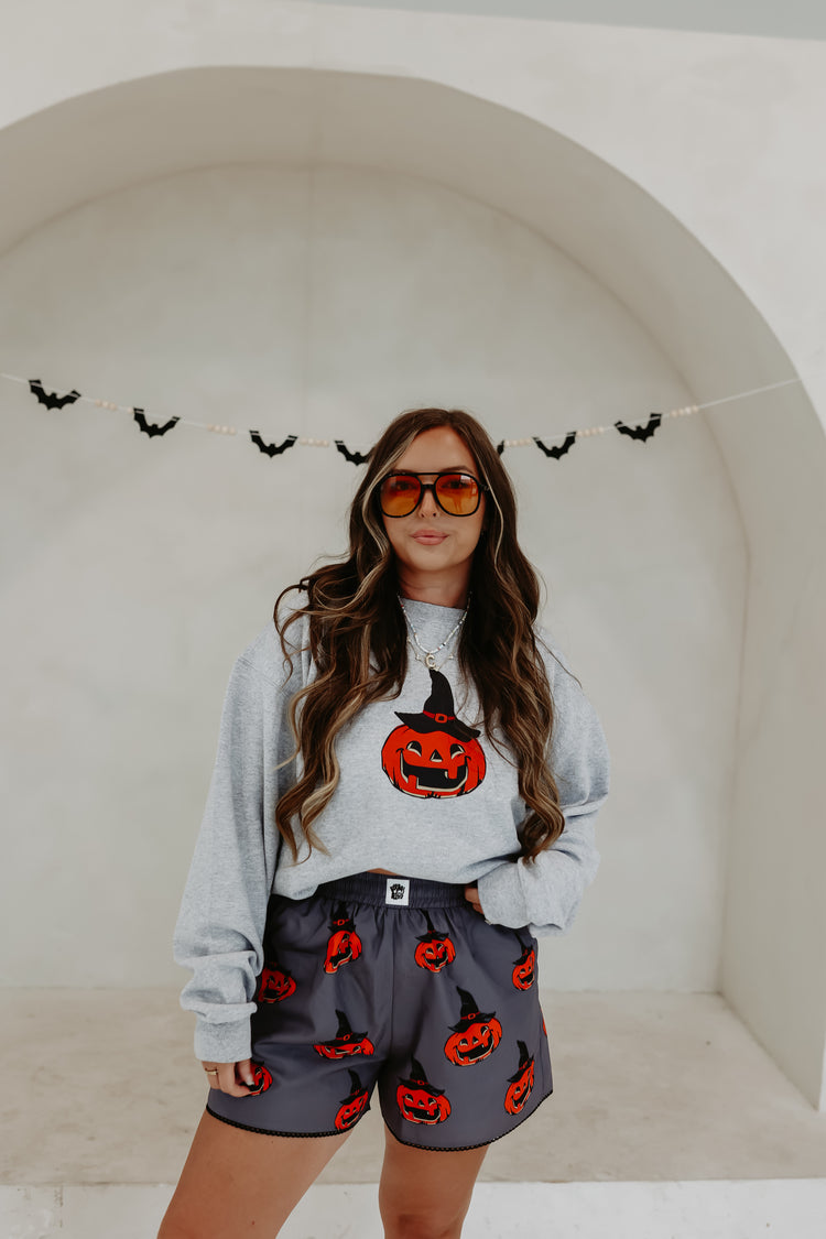 Pumpkin Witch Sweatshirt