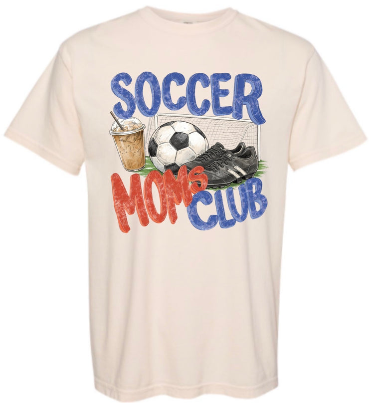 SOCCER MOMS CLUB TEE (FULL LENGTH)
