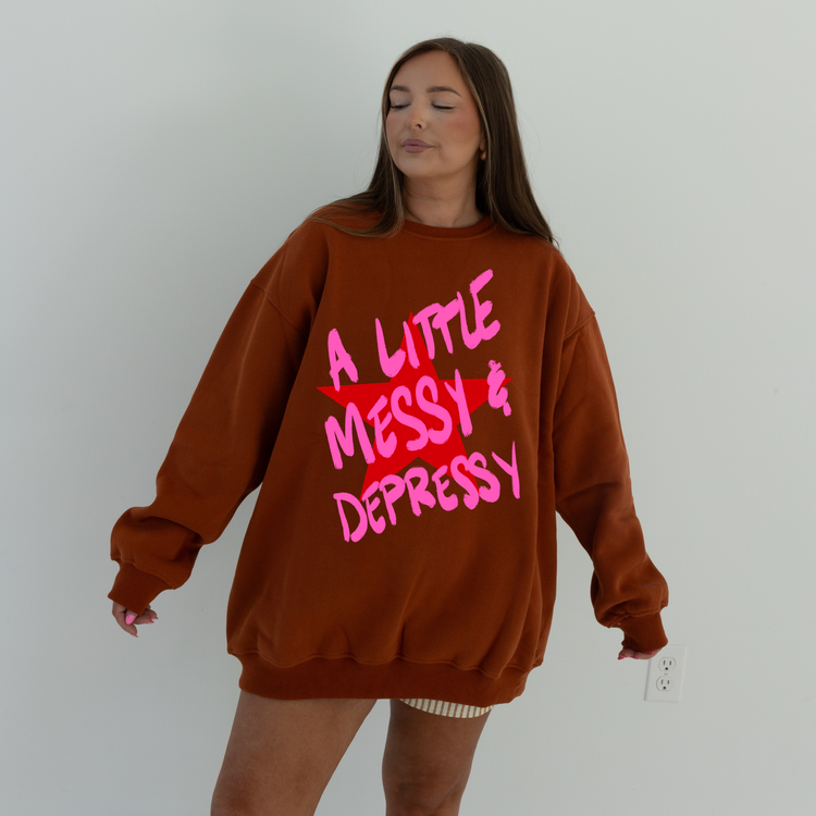 AUTUM ORANGE LUX CREW