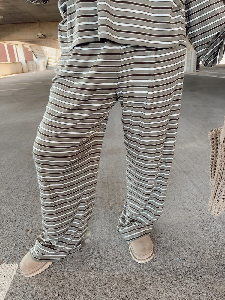 The Comfy Cozy PANTS Set (Moss Green)