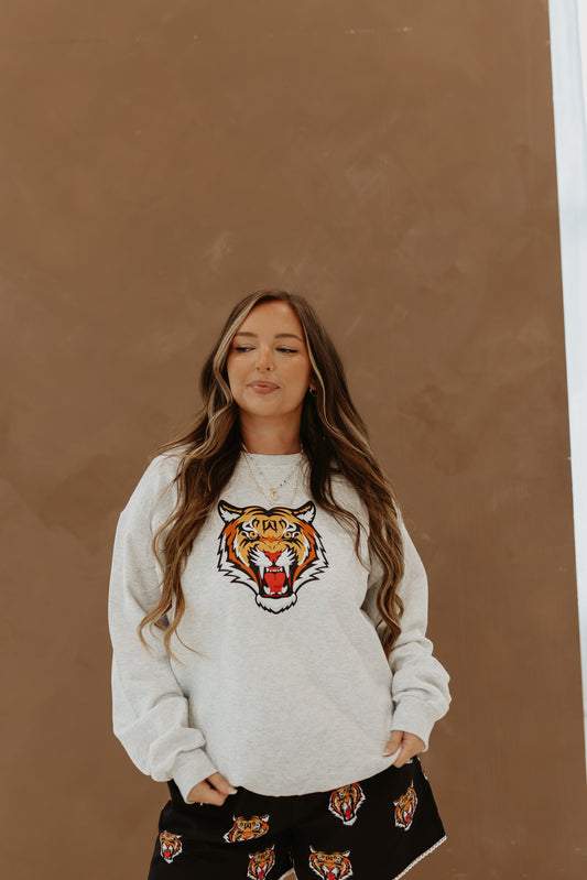 Tiger Face Sweatshirt