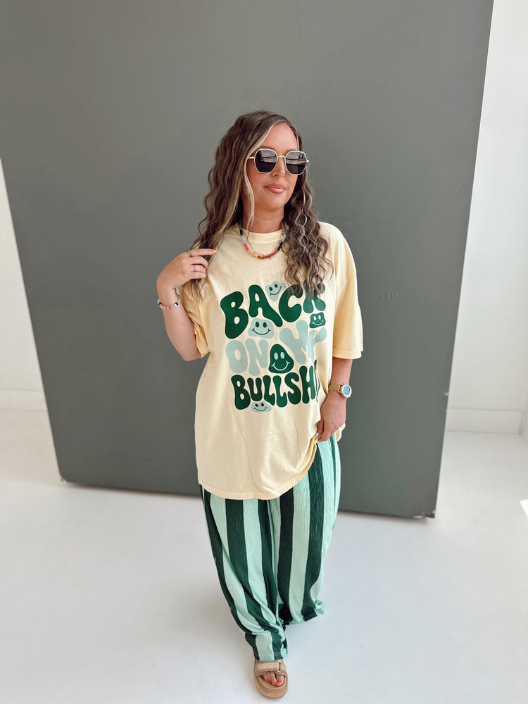 BACK ON MY B.S (NEW— MINT & GREEN)