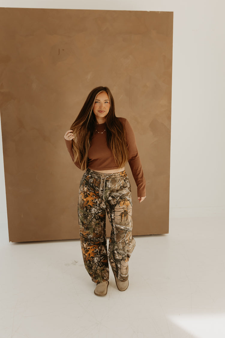 BROWN Silky Soft Baby tee