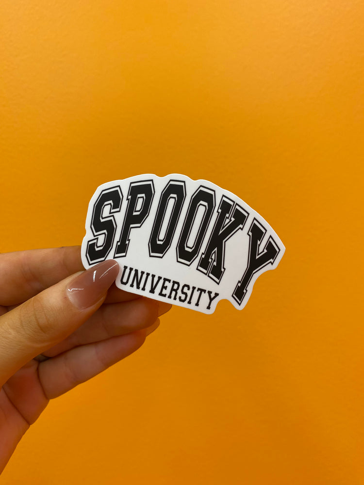 Spooky University Sticker