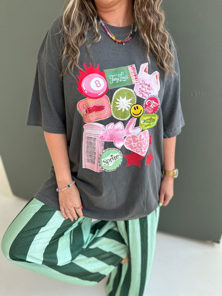 WATERMELON SUGAR COLLAGE TEE