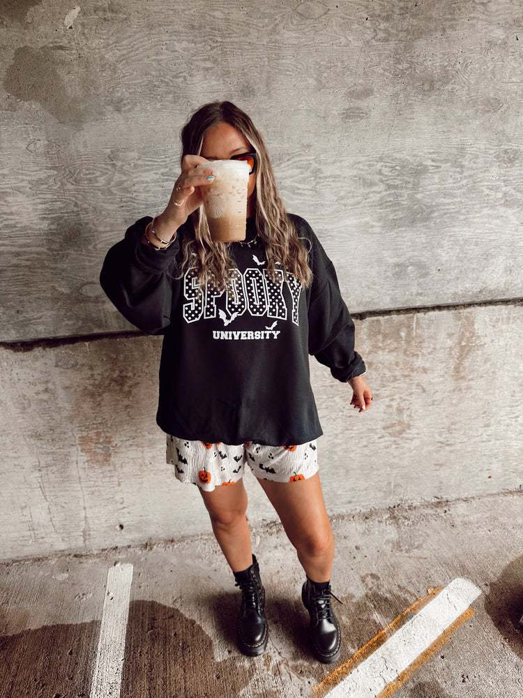 Spooky University Sweatshirt (Black)