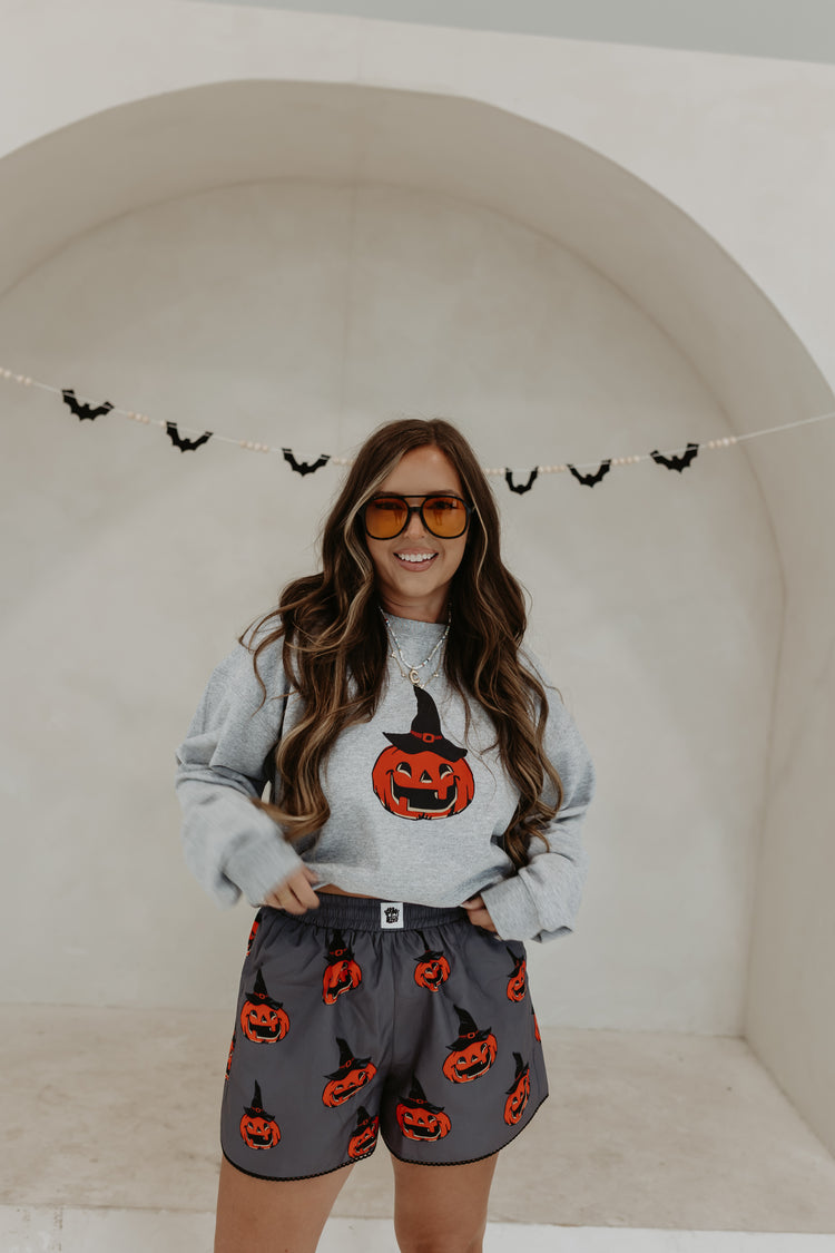 Pumpkin Witch Sweatshirt