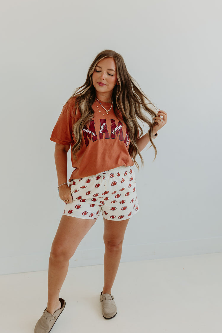 MAMA SPORTS TEE (FOOTBALL)