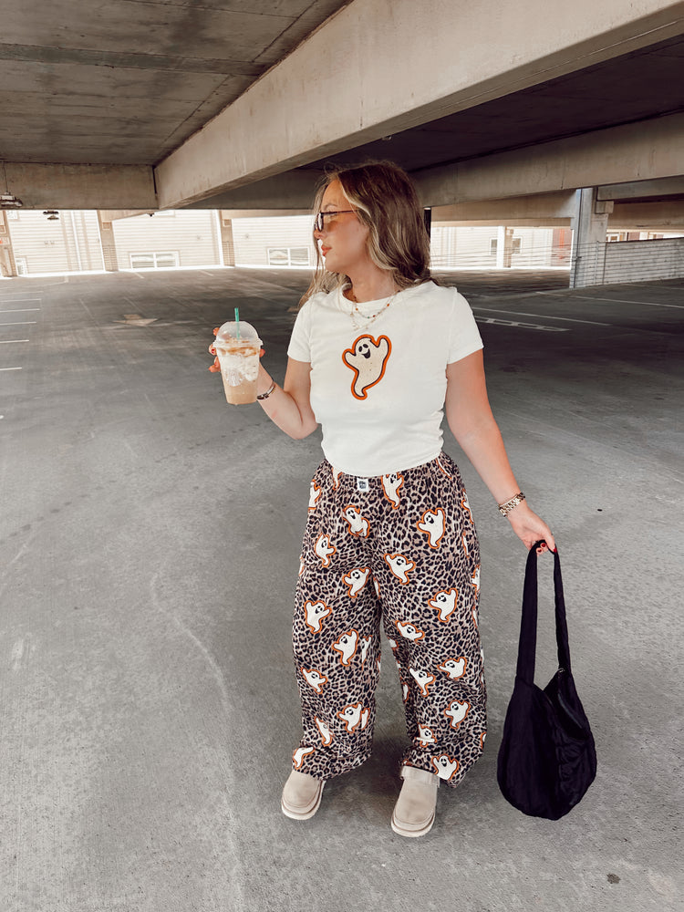 Ghost Short Sleeve Baby Tee