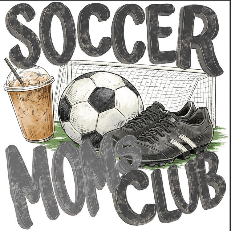 SOCCER MOMS CLUB TEE (FULL LENGTH)