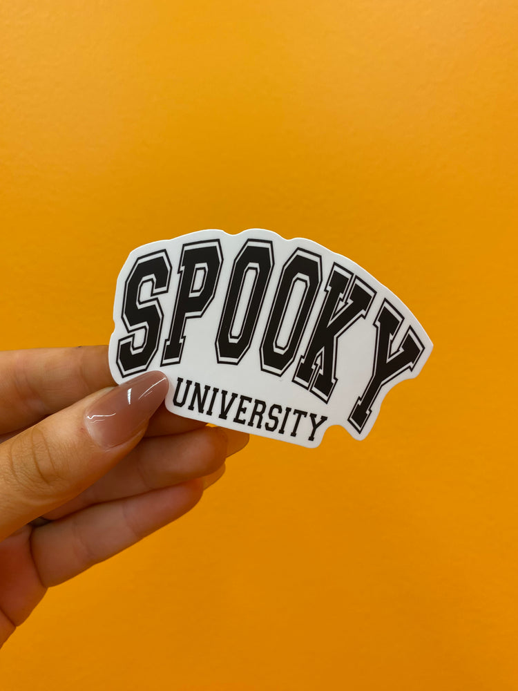 Spooky University Sticker