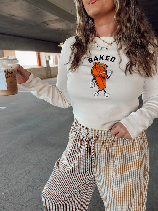 Pie Guy Baby tee (LS or SS)
