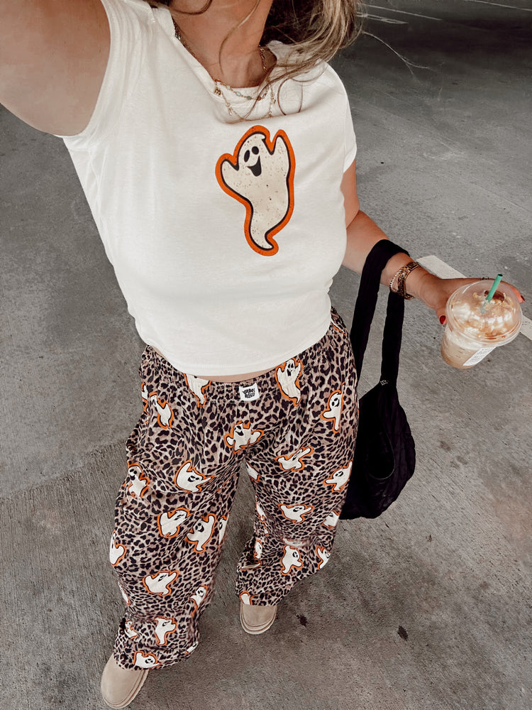 Ghost Short Sleeve Baby Tee