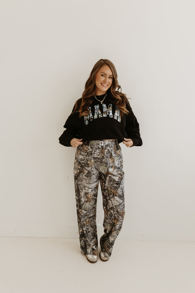 GREY CAMO BOXER PANTS