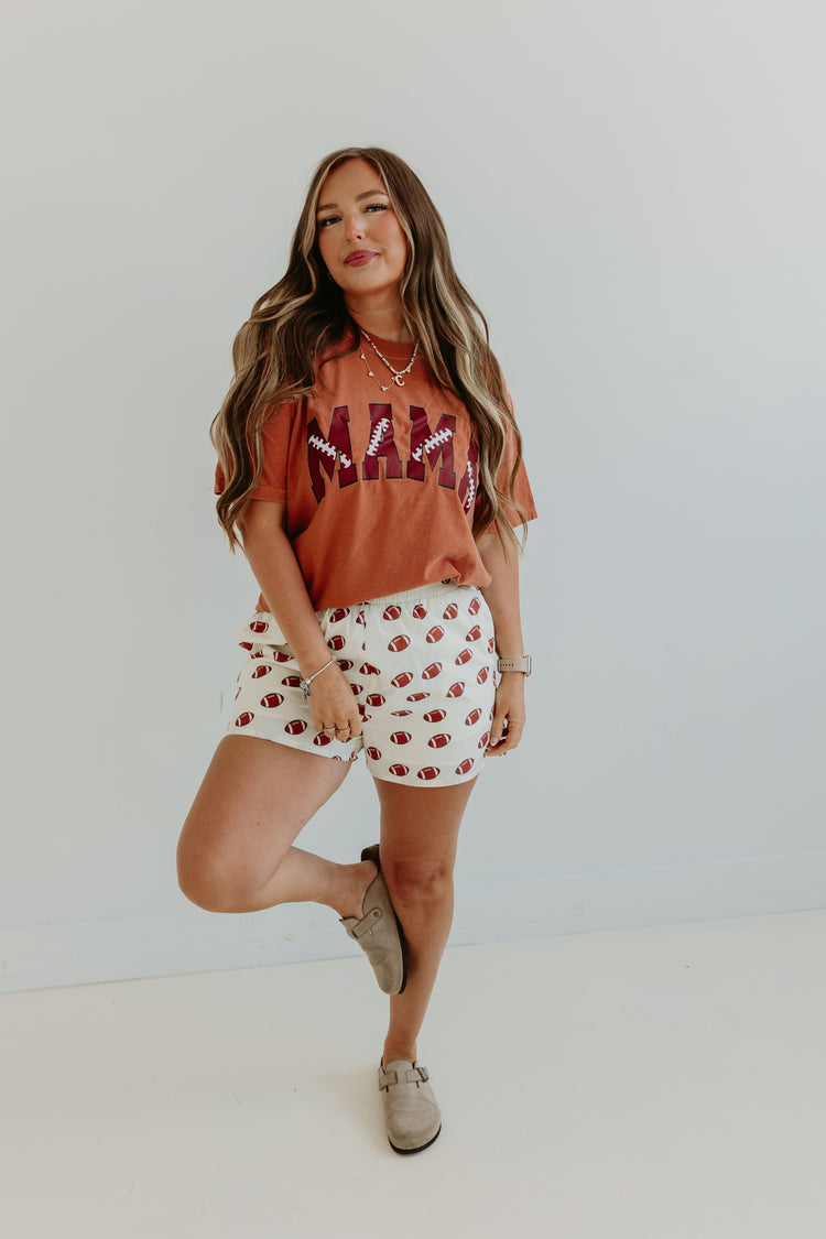 MAMA SPORTS TEE (FOOTBALL)