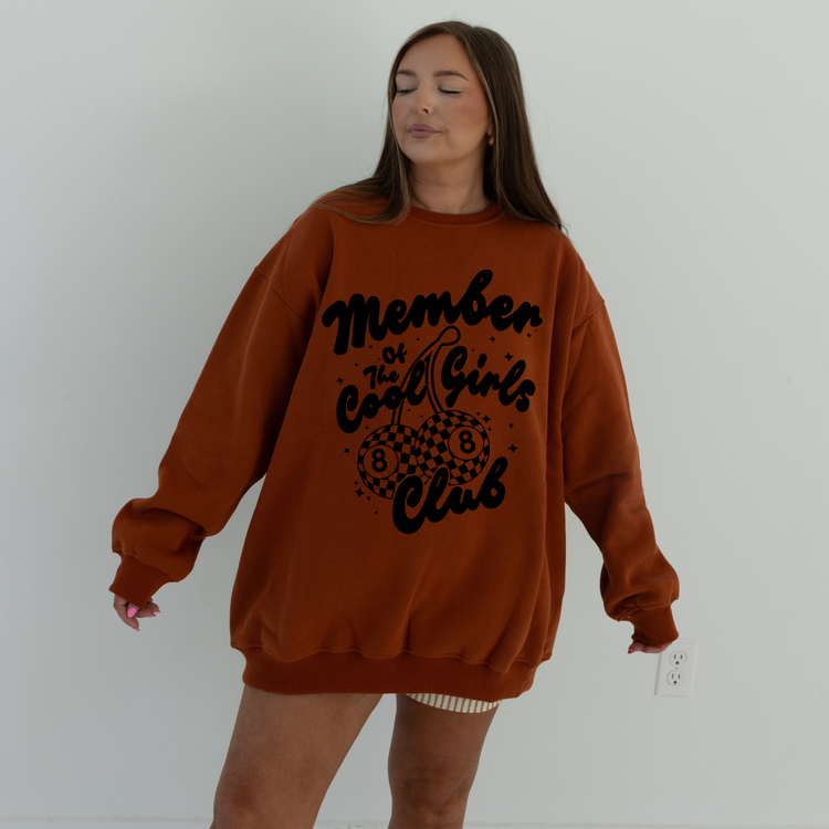 AUTUM ORANGE LUX CREW