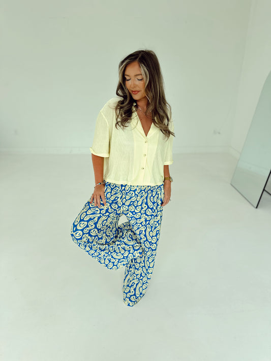 Trippy Smiley Flowy PANTS