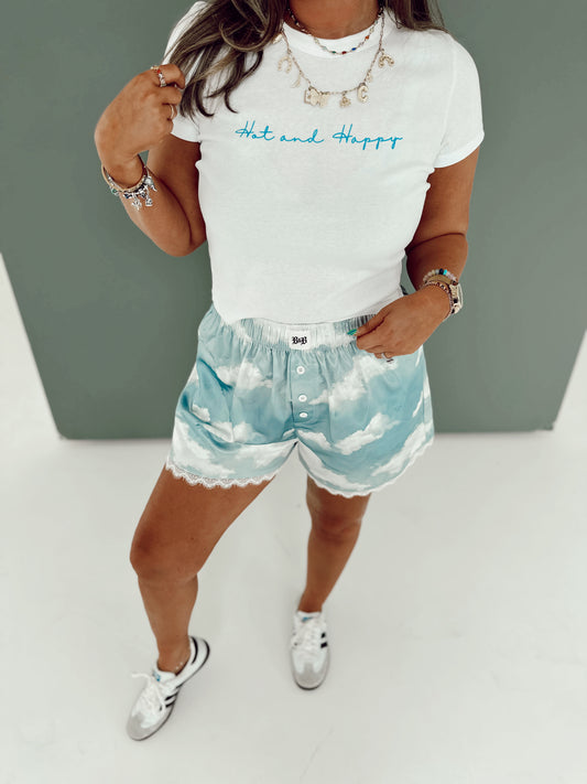 Hot And Happy Bella Canvas Baby Tee