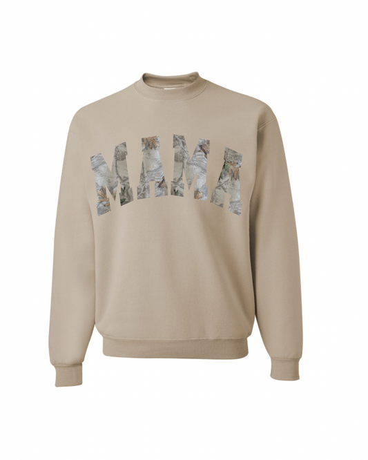 Sand MAMA or Duck Crewneck sweatshirt
