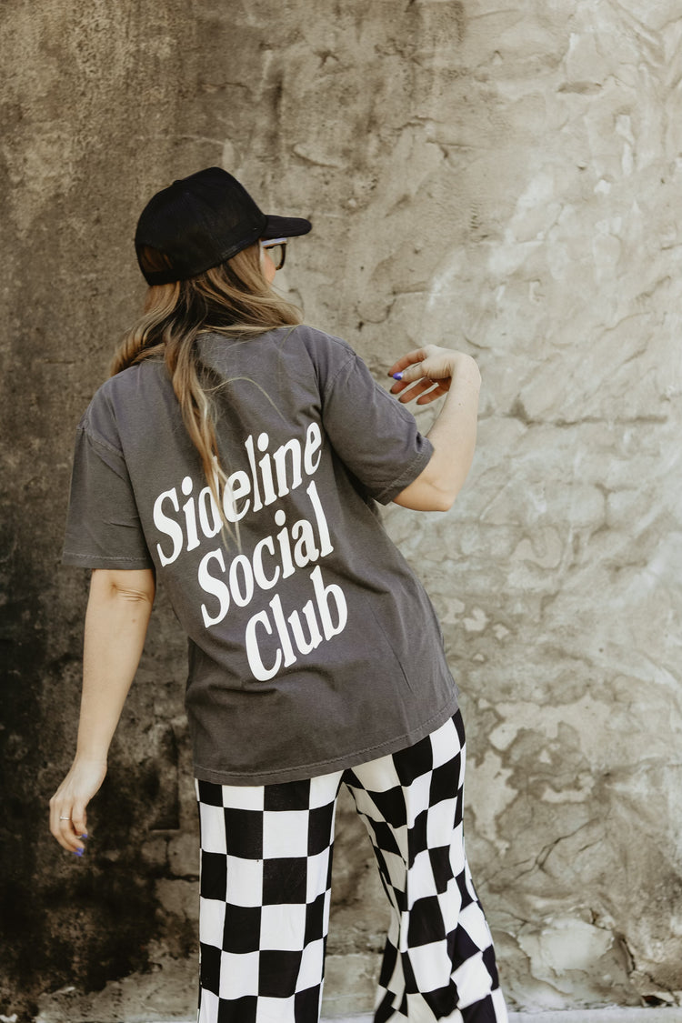 Sideline social club graphic tee