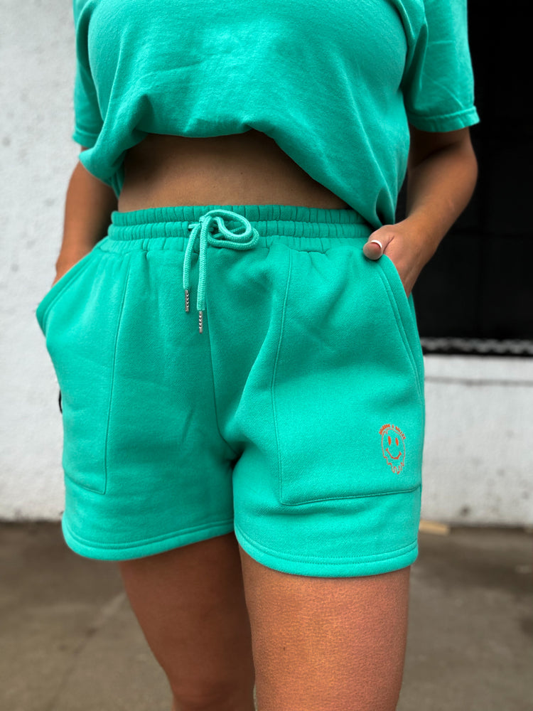 LUX Sweat Shorts (Island Green)