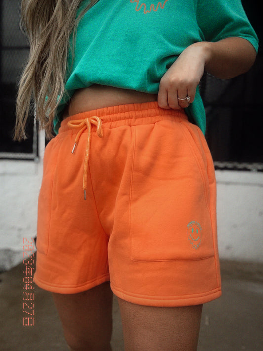 LUX Sweat Shorts (Melon)