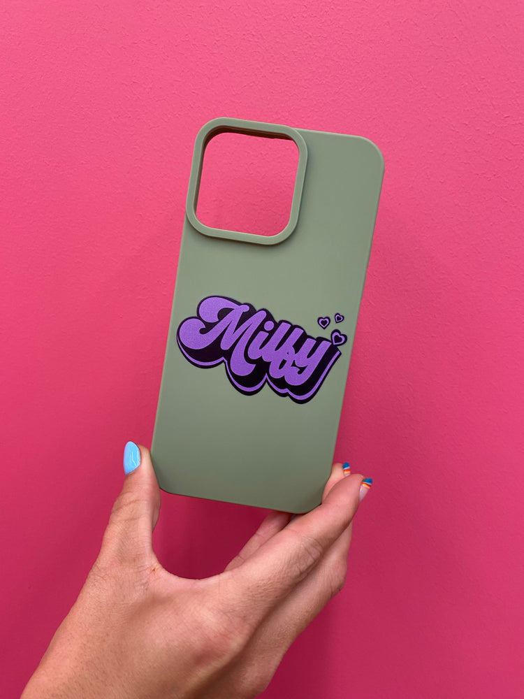 Milfy phone case