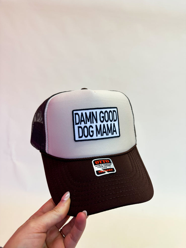 DAMN GOOD DOG MAMA TRUCKER HAT